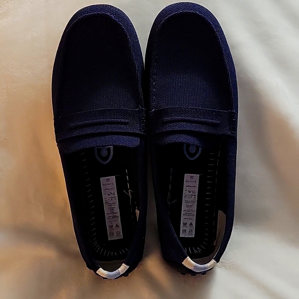 Rothys Navy Blue Loafer